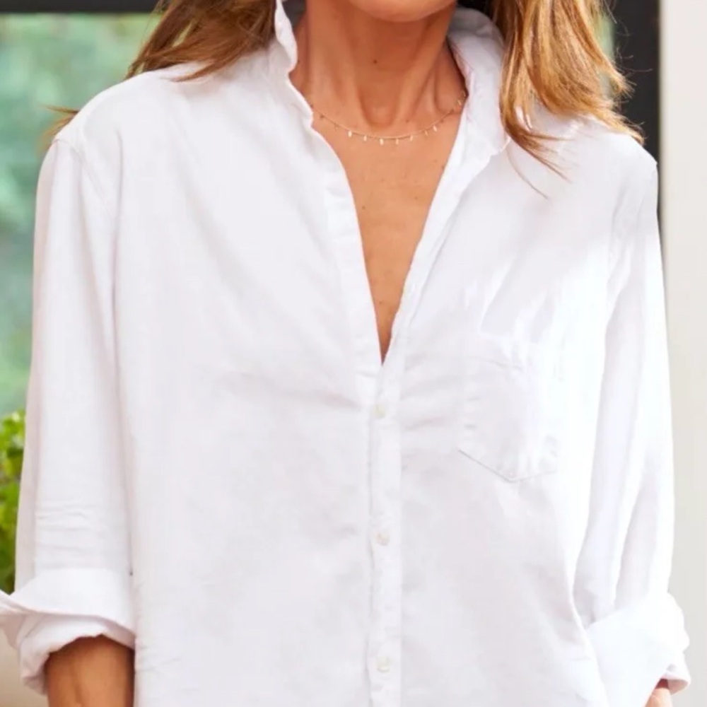 Eileen White Button-Up Shirt